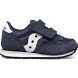 Saucony Baby Jazz Hook & Loop Kids' Sneakers Navy / White | Canada 705EBCX